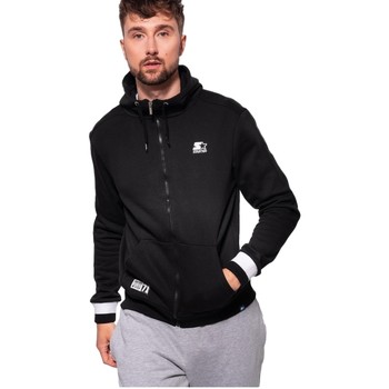 textil Herre Sportsjakker Starter Man Blouse Zip Hoodie Sort