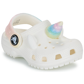 Sko Pige Træsko Crocs Classic IAM Rainbow UnicornCgT Beige / Flerfarvet