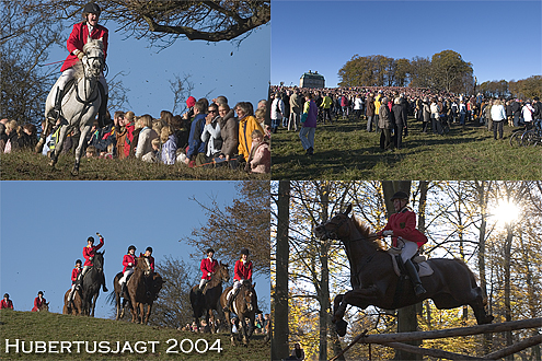 Postkort fra Hubertusjagten 2004.