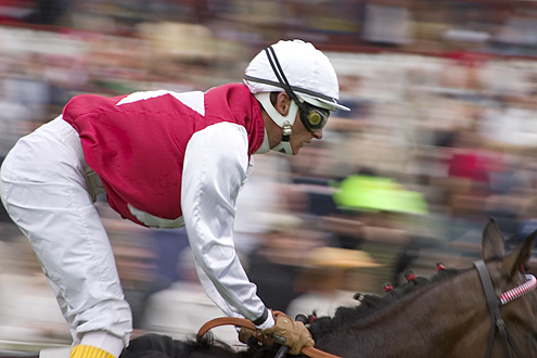 Jockey at Danish Derby.