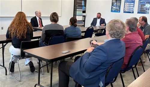 Iowa Central Hosts Town Hall Meeting with U.S. Senator Charles Grassley 