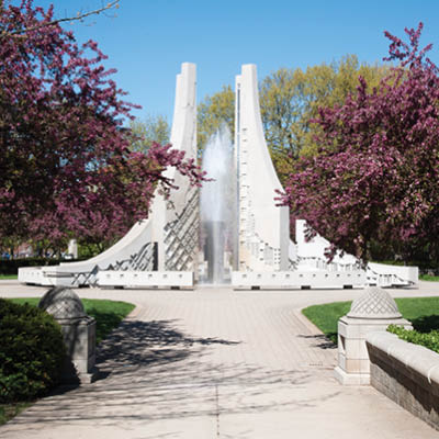  Class of 1939 Water Sculpture 