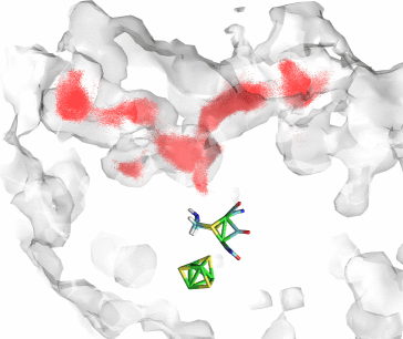 Map of predicted O2 cavities