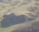 The indian mounds from above