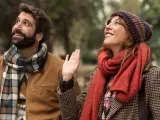 Ricard Farr&eacute; y Lorena L&oacute;pez en 'Custodia repartida' (2024)