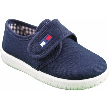 Zapatos Niña Multideporte Vulpeques Lona niño  132-pbt azul Azul