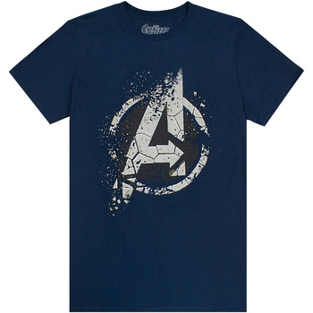 textil Hombre Camisetas manga larga Avengers Eroded Azul