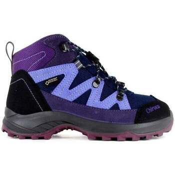 Zapatos Niños Senderismo Chiruca TROLL 06 GORE-TEX Violeta