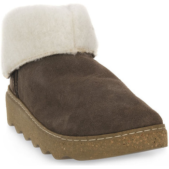 Zapatos Mujer Pantuflas Rohde NATURE FOGGIA PELO Marrón