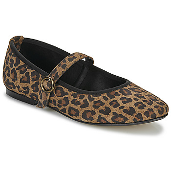 Zapatos Mujer Bailarinas-manoletinas JB Martin DRILA Piel / Leopardo