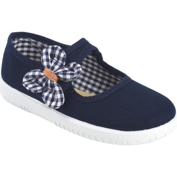 Zapatos Niña Multideporte Vulpeques Lona niña  126-p azul Azul