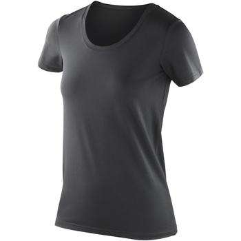 textil Mujer Camisetas manga corta Spiro SR280F Negro