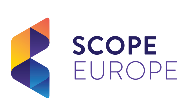 shows the company logo of SCOPE Europe