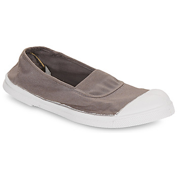 Shoes Women Slip ons Bensimon TENNIS ELASTIQUE Grey