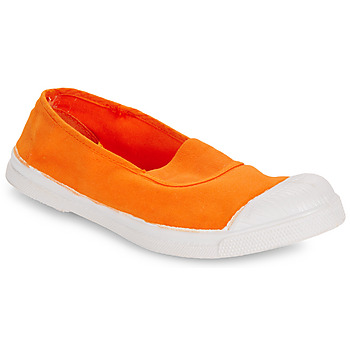 Shoes Women Slip ons Bensimon TENNIS ELASTIQUE Orange