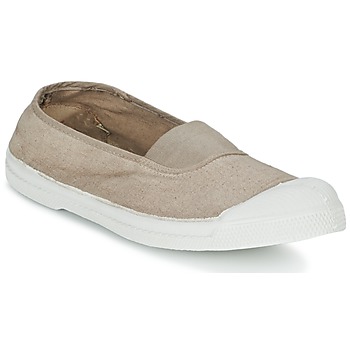 Shoes Women Slip ons Bensimon TENNIS ELASTIQUE Beige