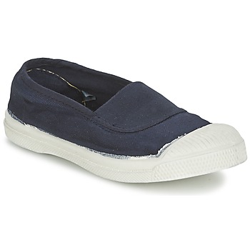 Shoes Girl Slip ons Bensimon TENNIS ELASTIQUE Marine