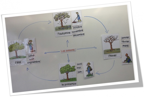 Découverte du monde: les saisons 