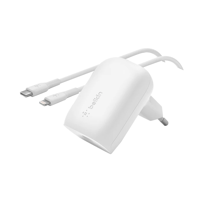 Photo du produit BoostCharge Chargeur usb-c 30w et câble usb-c lightning