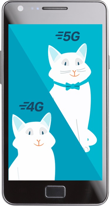 Comparatif 4G 5G sur smartphone