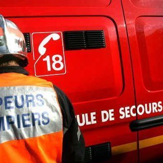 Une vingtaine de pompiers est sur le lieu de l'accident (photo illustration)