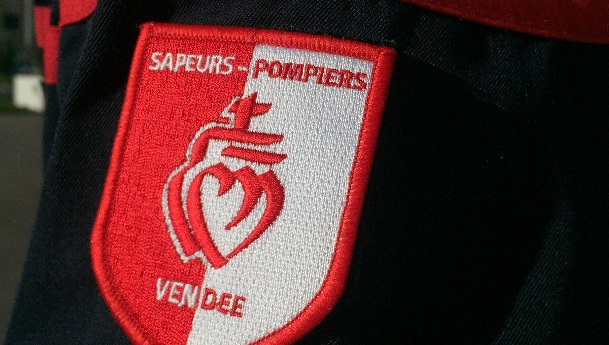 L'emblême des pompiers du Sdis 85 de Vendée.