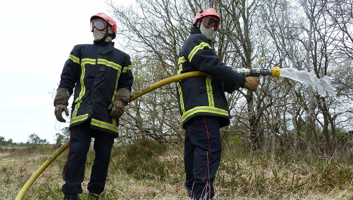 Près de quarante pompiers ont été mobilisés pour cette intervention (photo d'illustration)