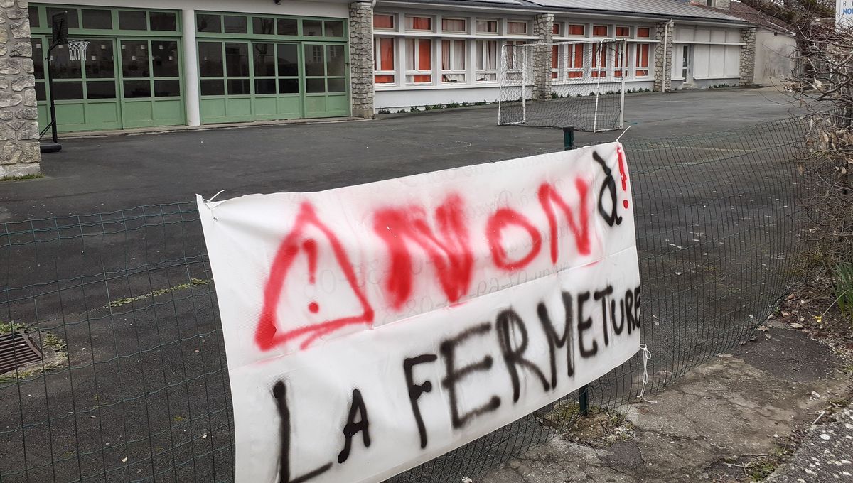 L'école de Bréville au nord de Cognac est menacée de fermeture à la rentrée de septembre