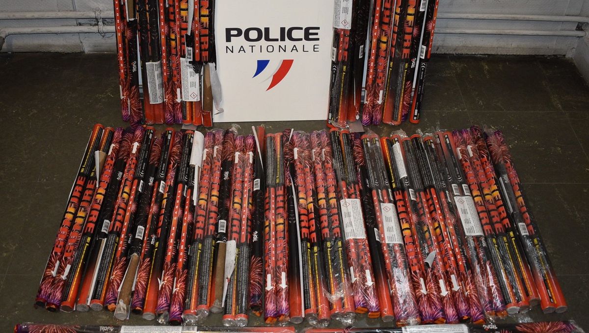 Les policiers ont découvert près de 70 mortiers d'artifice dissimulés dans différents coins du quartier Briquette de Marly