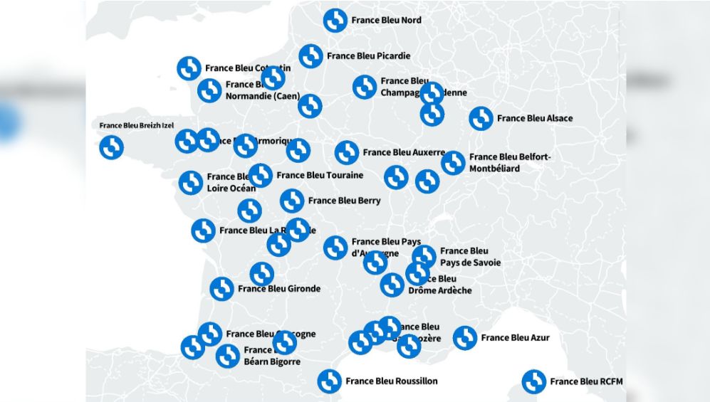 La carte des athlètes officiellement qualifiés pour les JO 2024 suivis par France Bleu près de chez vous