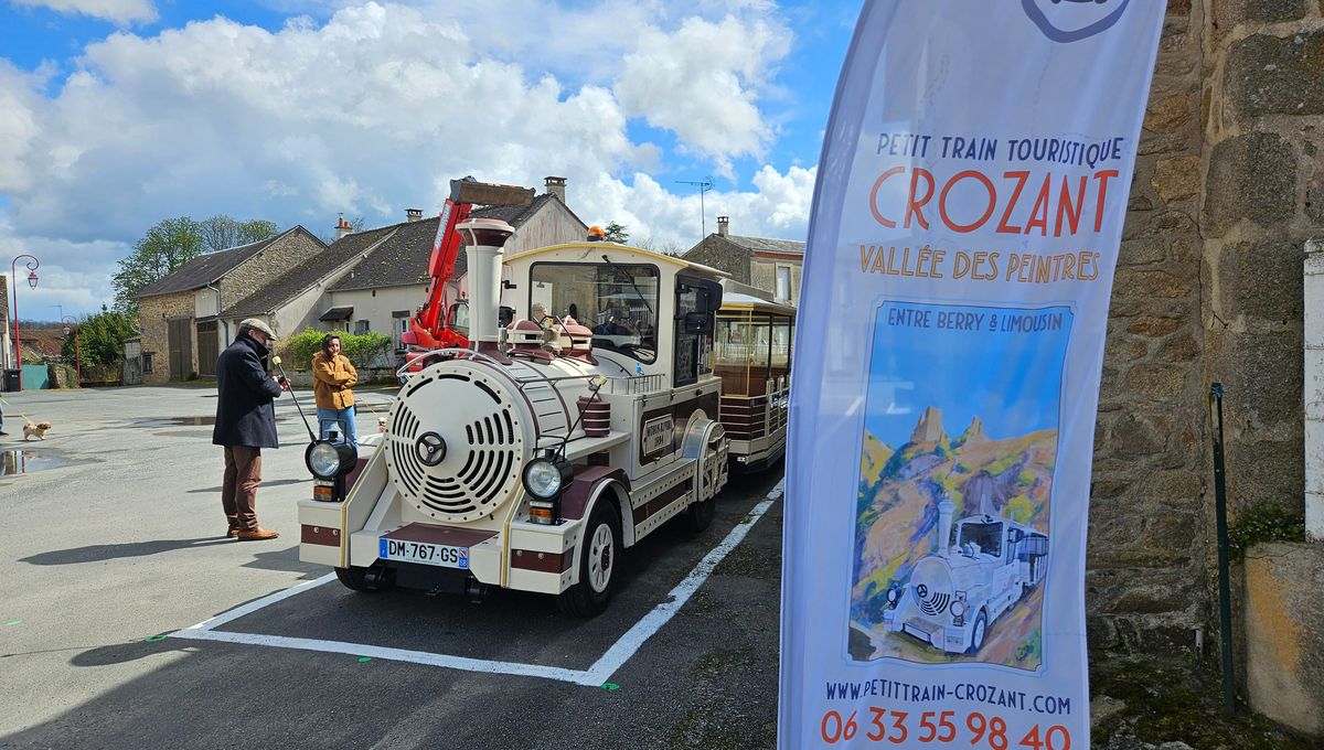 Un petit train touristique pour découvrir la vallée des peintres !