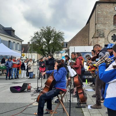 Les "Oiseaux du trottoir" sont un orchestre itinérant composé de musiciens amateurs et professionnels de toute la France.