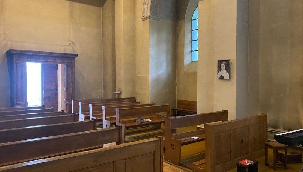 La chapelle accueillera une scène de 80 places.