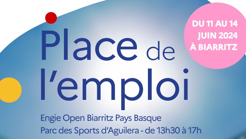 Affiche "Place de l'emploi" à Biarrtiz