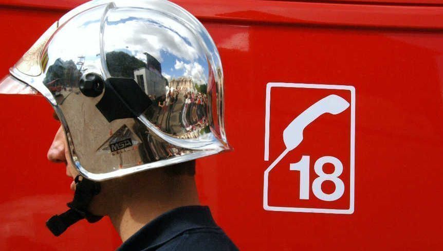 Les pompiers sont intervenus sur la département 6 au niveau de Salaunes en début d'après-midi.