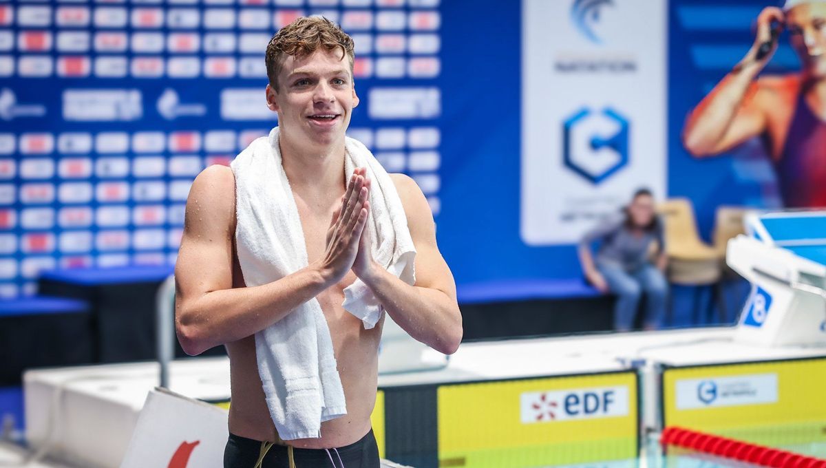 Léon Marchand s'est qualifié pour les Jeux olympiques sur trois distances.