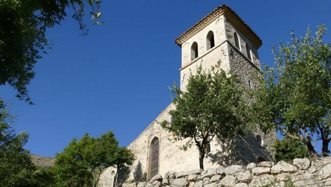 L'église Saint-Clair de Montfroc.