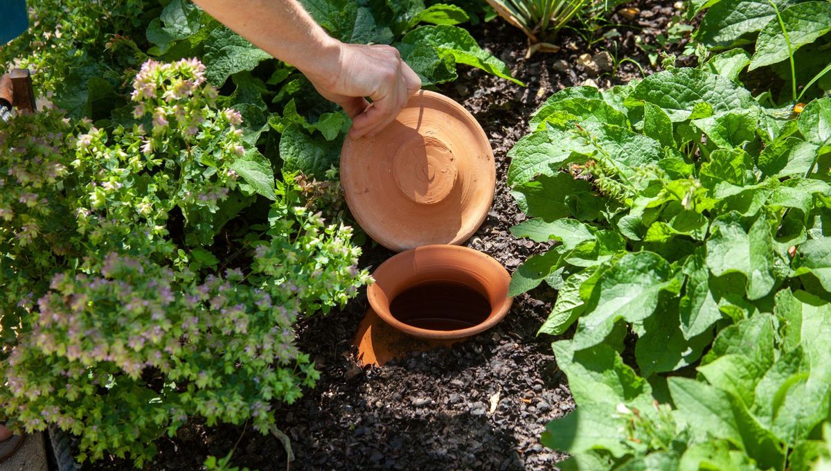 Un trou, une oya, de l'eau et hop : votre jardin se rafraîchit !