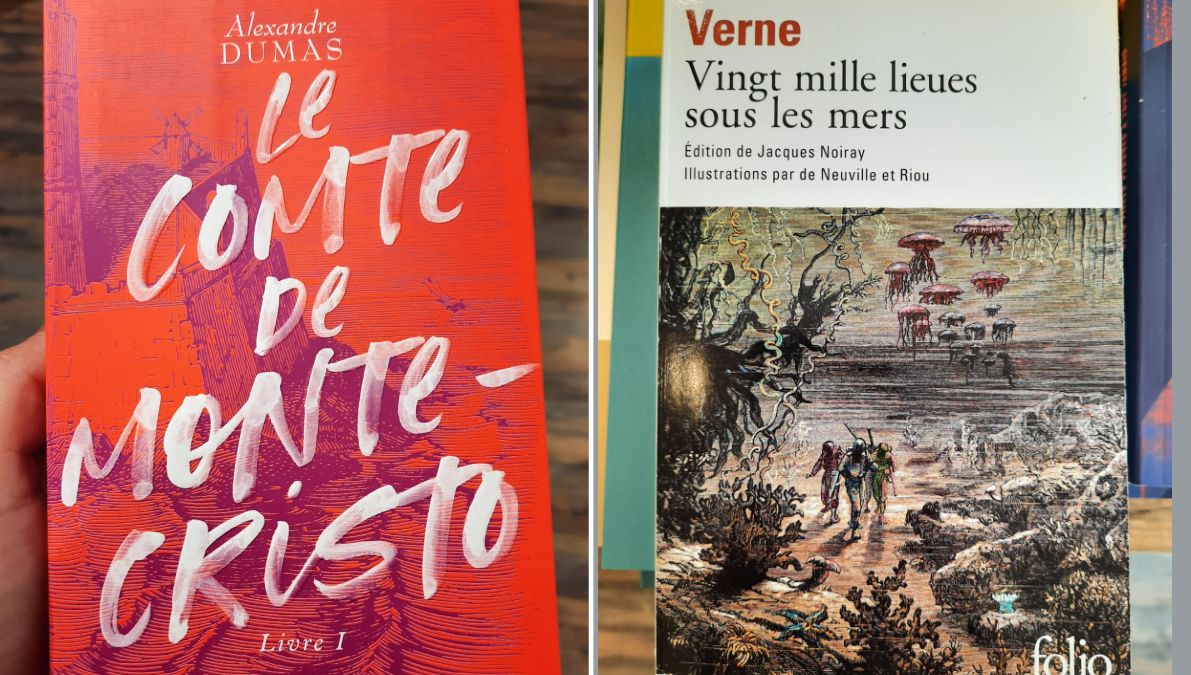 Le duel de l'été 2024  dans les librairies : le Comte de Monte Cristo versus le capitaine Nemo