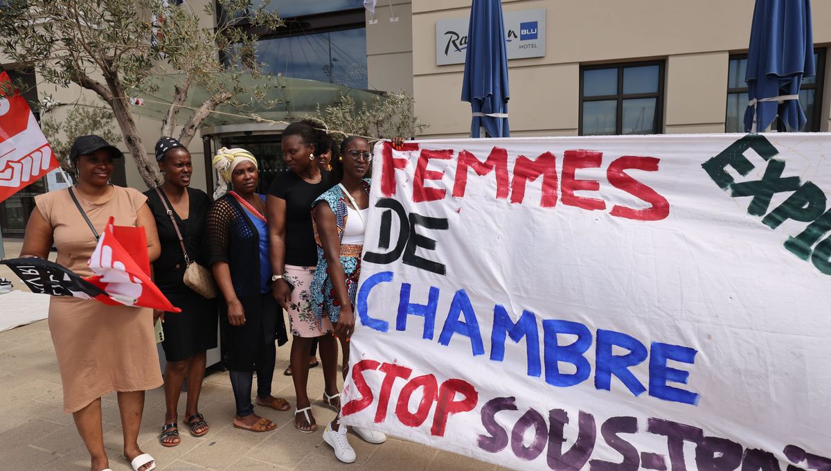 Les femmes de chambre étaient mobilisées depuis plus de deux mois (ici en juin dernier)