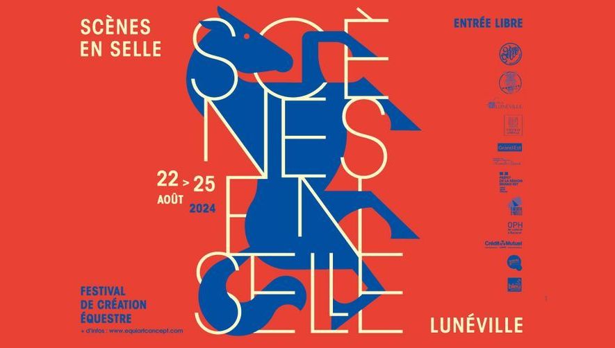 Affiche du festival Scènes en Selle