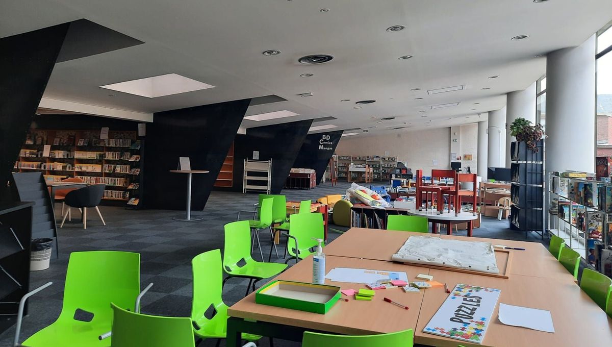 Le nouvel espace jeunesse de la bibliothèque Louis-Aragon à Amiens