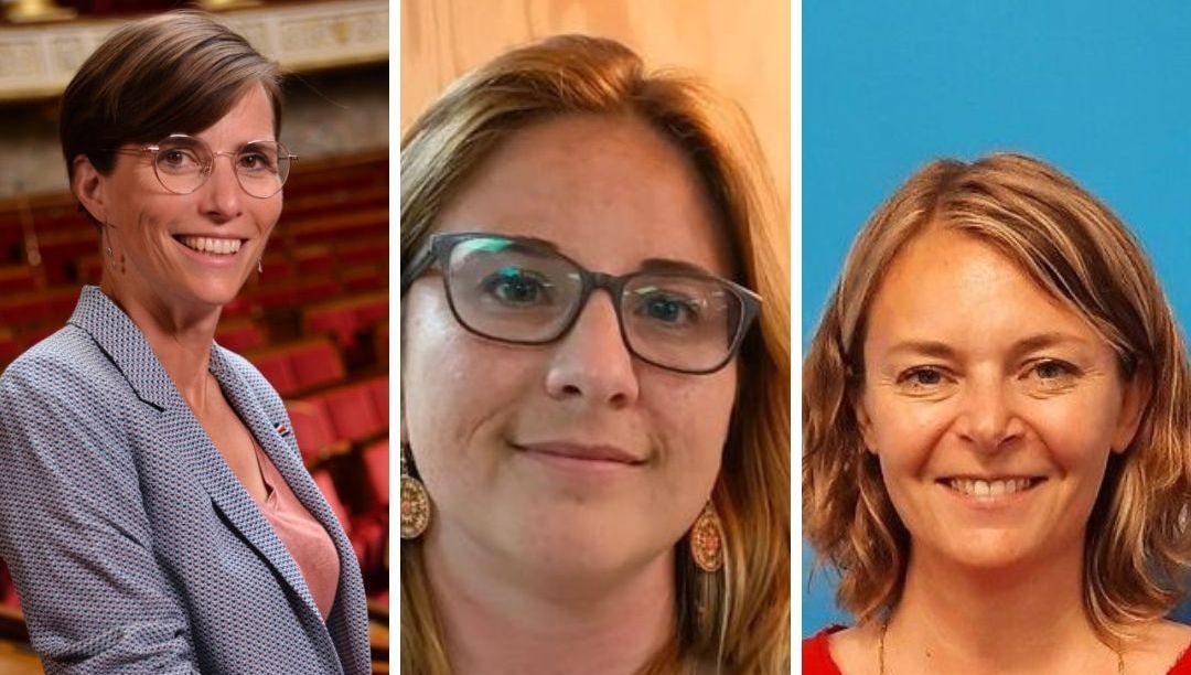 De gauche à droite : Caroline Abadie, Marjolaine Meynier-Millefert et Elodie Jacquier Laforge