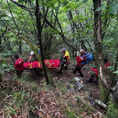 Une randonneuse prise en charge par les sapeurs-pompiers du Gard