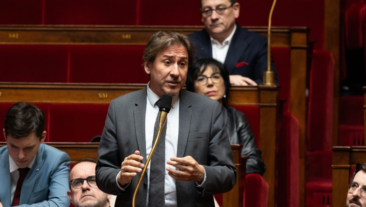 Le député socialiste de l'Essonne Jérôme Guedj qui a exprimé sa colère au sein de l'hémicycle ce vendredi