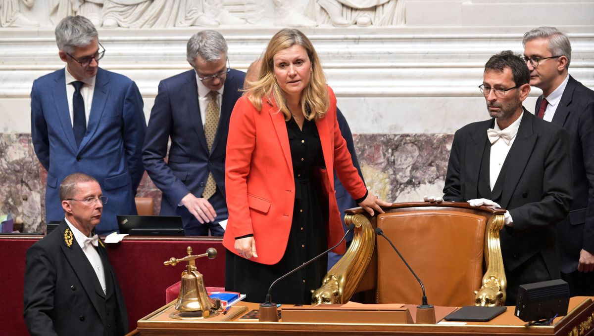 Yaël Braun-Pivet, présidente rééelue de l'Assemblée nationale.