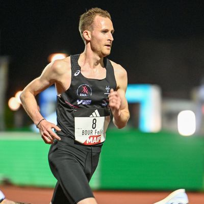 Félix Bour sur la piste des derniers championnats de France