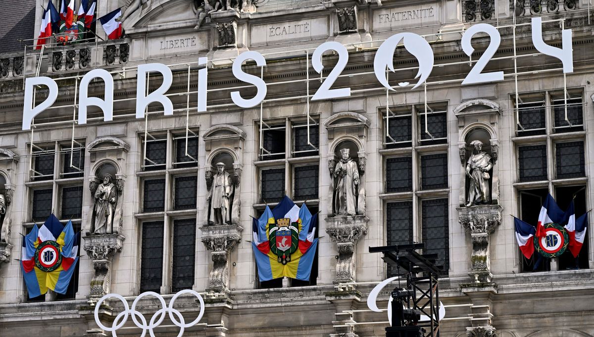 L'épreuve démarre du parvis de l'hôtel de ville de Paris