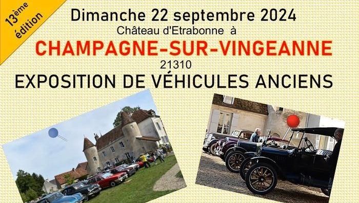 Journée Retromobile à Champagne-sur-Vingeanne