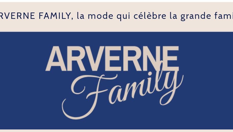 Arverne Family : des vêtement faits en Auvergne, pour les Auvergnats